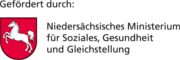 Gefördert durch Niedersächsisches Ministerium für Soziales, Gesundheit und Gleichstellung&nbsp;&copy;&nbsp;Bundesland Niedersachsen