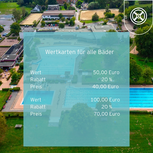 Eintrittspreise der städtischen Bäder&nbsp;&copy;&nbsp;Stadt Melle