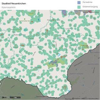 Stadtteil Neuenkirchen - Eignungsgebiete Stadtteil Neuenkirchen - Eignungsgebiete © Stadt Melle