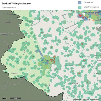 Stadtteil Wellingholzhausen Eignungsgebiete Stadtteil Wellingholzhausen Eignungsgebiete © Stadt Melle