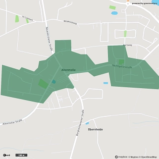 Wärmenetzeignungsgebiet Altenmelle Wärmenetzeignungsgebiet Altenmelle © Stadt Melle