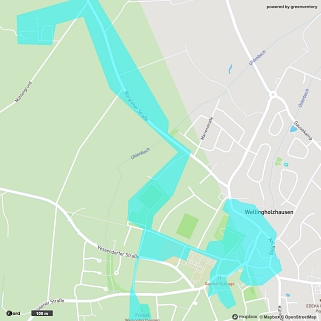 Wärmenetzeignungsgebiet Wellingholzhausen Wärmenetzeignungsgebiet Wellingholzhausen © Stadt Melle